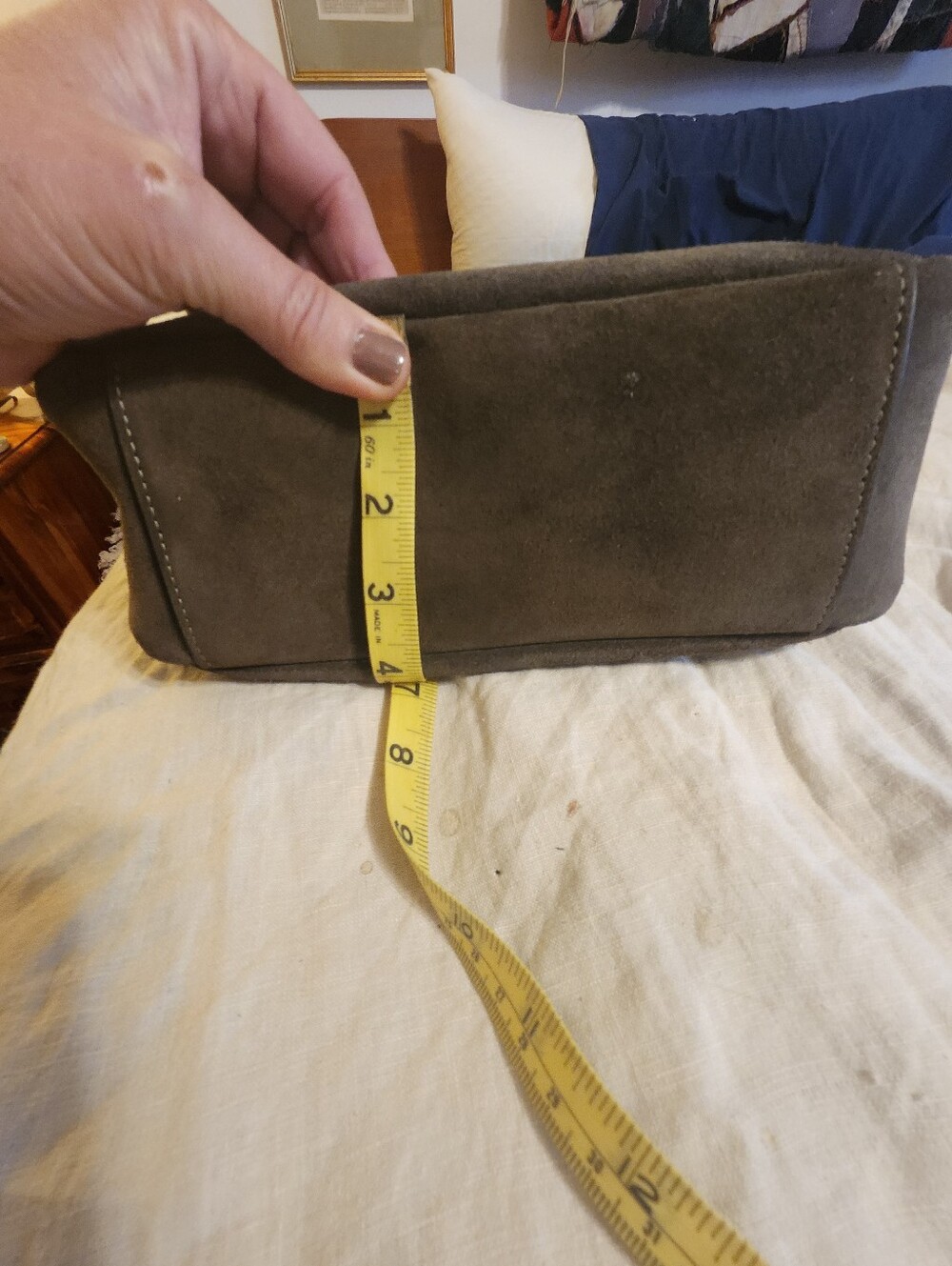 Coach Green Suede Crossbody Bag - Picture 14 of 14